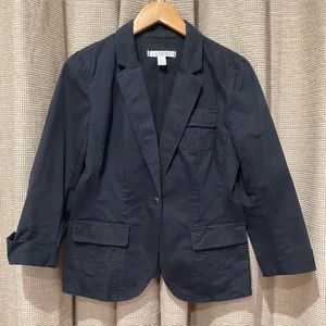 Ann Taylor Loft Navy Blazer, Size 4